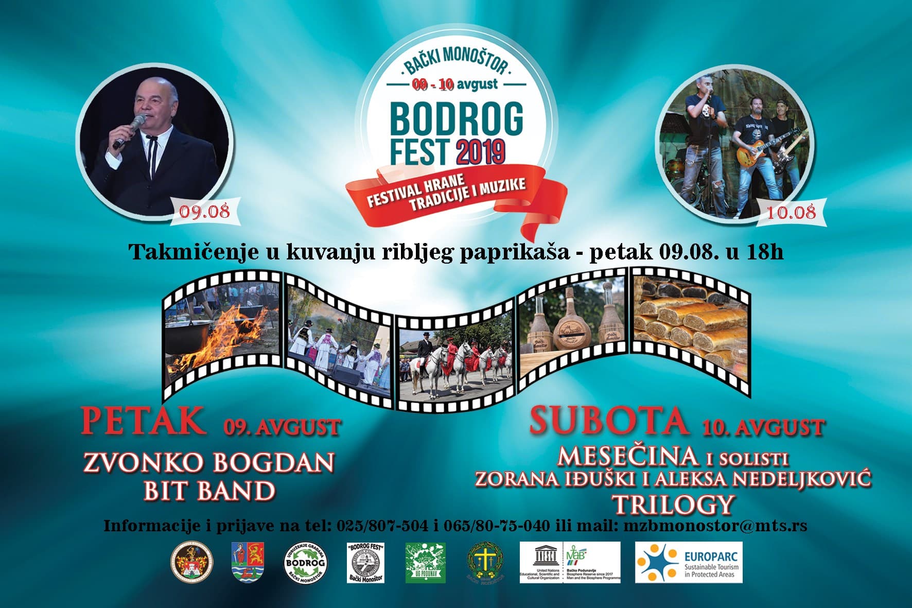Bodrog fest za vikend u Bačkom Monoštoru