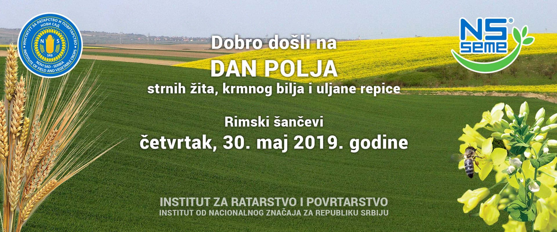 Dan polja NS instituta u četvrtak 30. maja