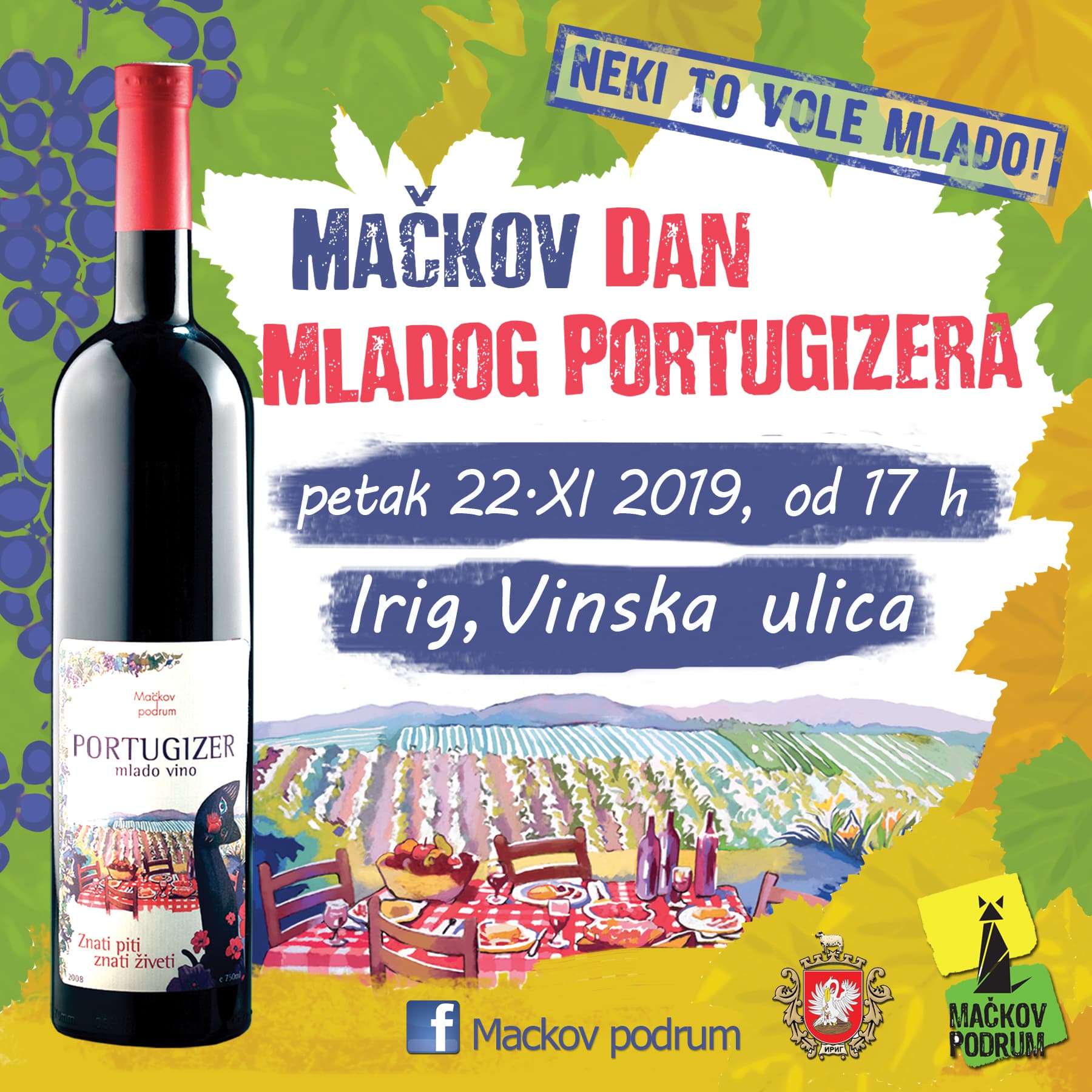 Vinska nova godina u Irigu 22. novembra