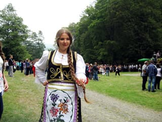Sabor u Kaleniću: Najduža pletenica preko tri metra
