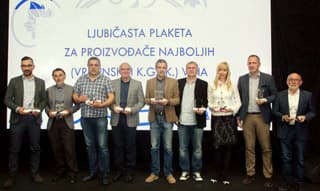 "LJUBIČASTA PLAKETA" PKS-a PROIZVOĐAČIMA VINA