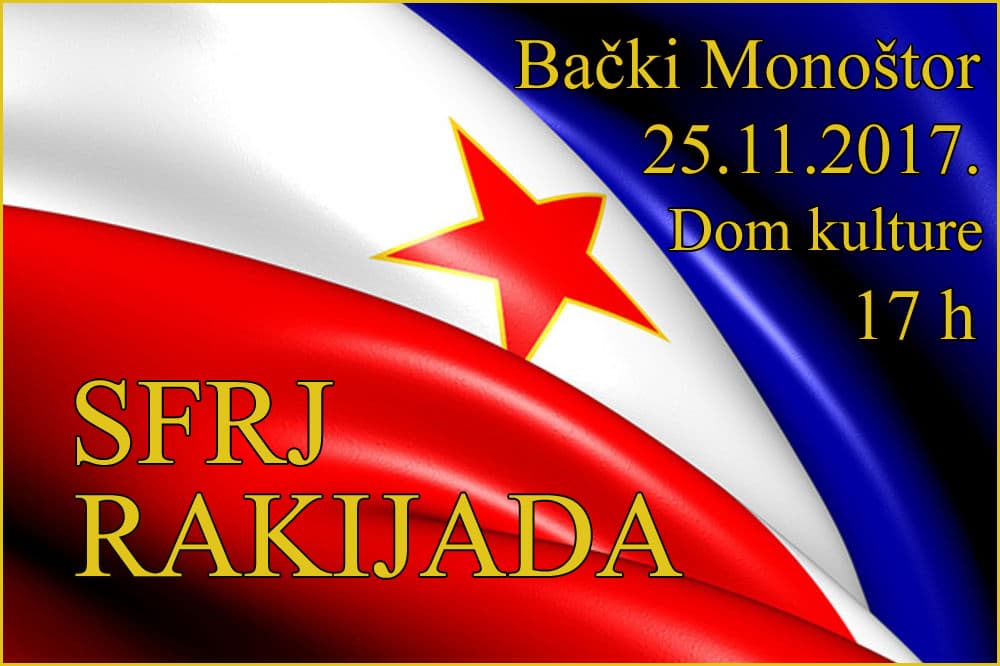 Rakijada u čast SFRJ