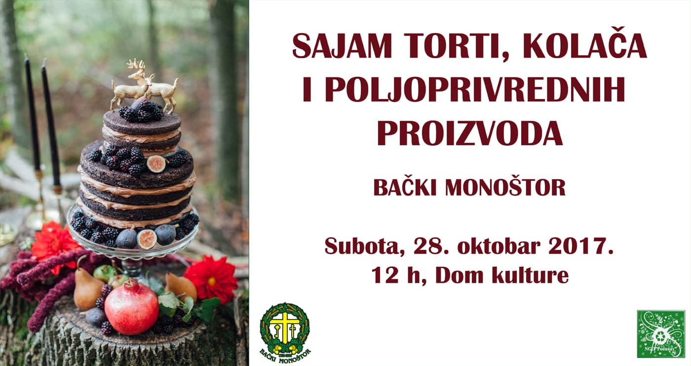 Sajam torti i kolača u Bačkom Monoštoru