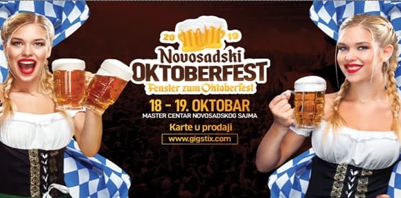 Novosadski Oktoberfest poziva ljubitelje piva, kobasica i muzike