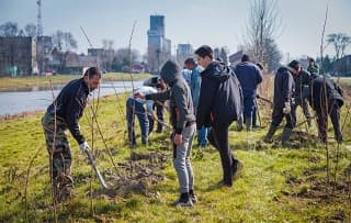 JVP "Vode Vojvodine" započele veliku akciju pošumljavanja u Kuli