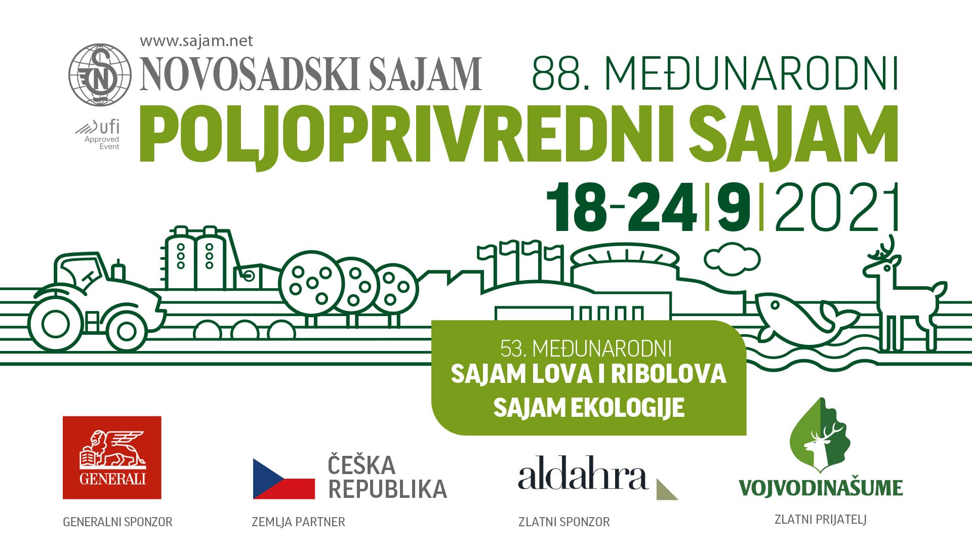Završeni sajmovi poljoprivrede, lova i ribolova, ekologije na Novosadskom sajmu