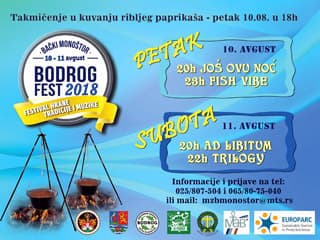 "Bodrog fest" mami goste bogatim programom