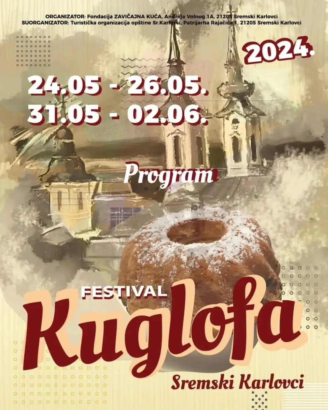 U Sremskim Karlovcima ponovo Festival kuglofa