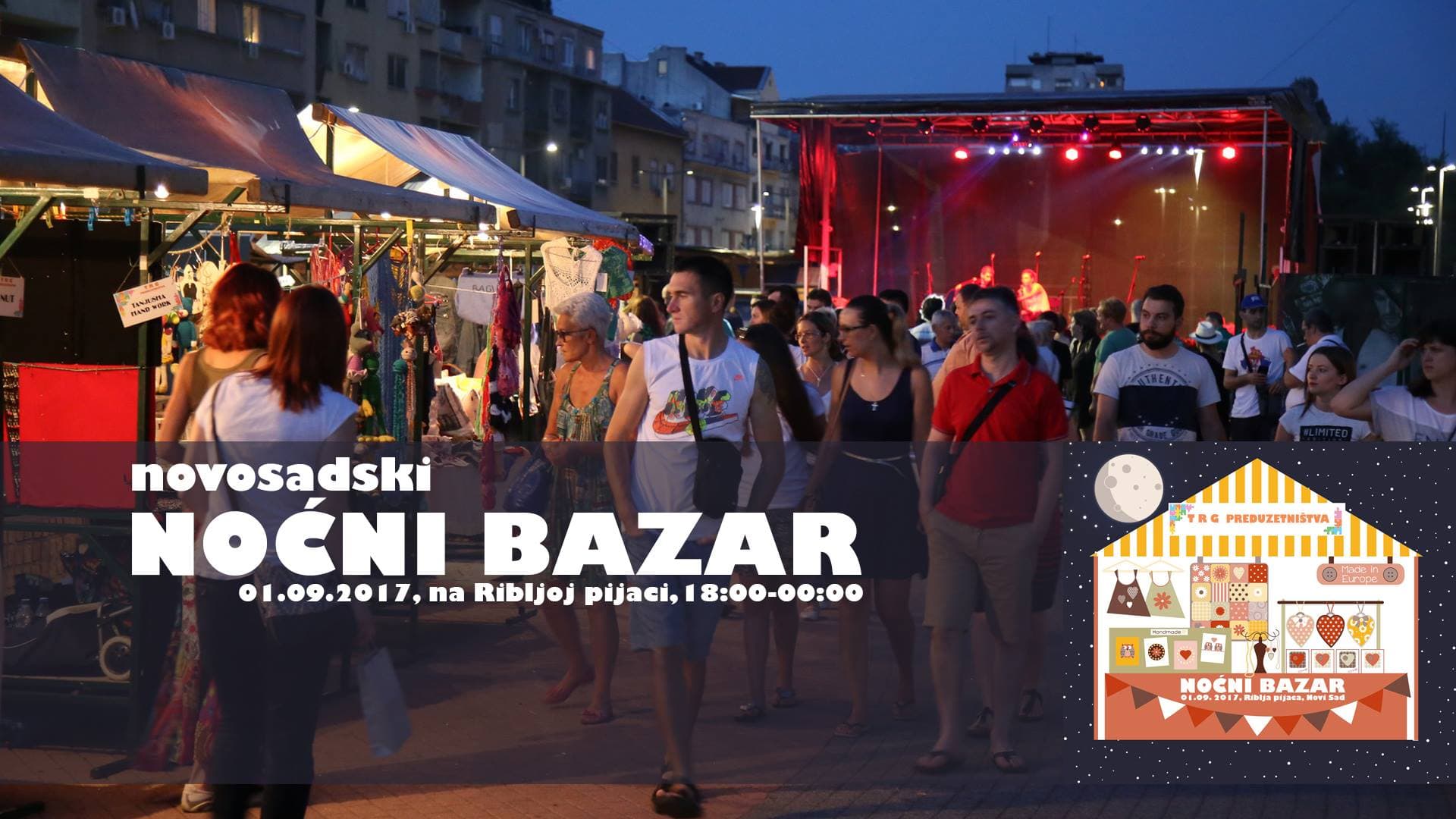 Ne propustite prvi Novosadski noćni bazar
